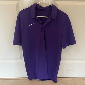 Nike athletic collar shirt.